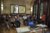 Sessió formativa per a entitats a l'Ateneu (Foto: Localpres)
