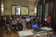 Sesión formativa para entidades en el Ateneu (Foto: Localpres)